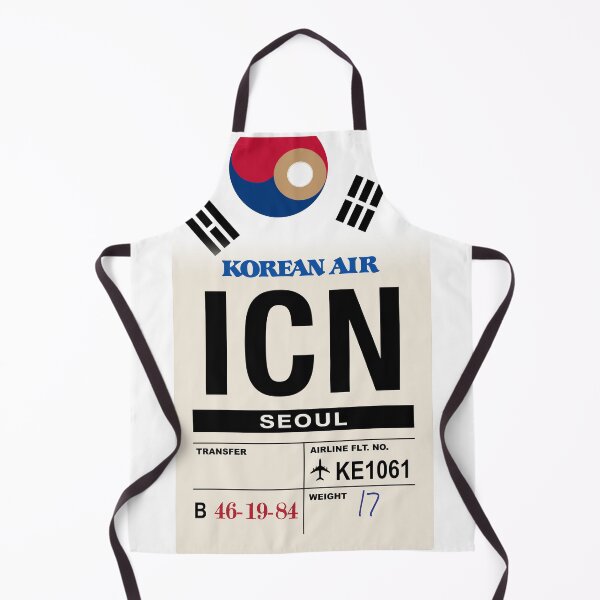 Item preview, Seoul (ICN) South Korea Airline Luggage Tag designed and sold by travelwitheric.