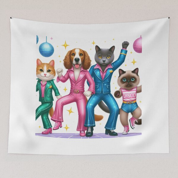 Item preview, Pet Disco 3 designed and sold by Sybille-Yates.