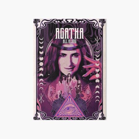 Item preview, Agatha All Along - Ballad of the Witches road poster designed and sold by 987y.