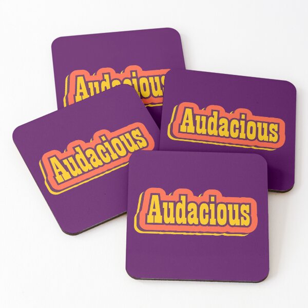 Item preview, Audacious Retro Typography  designed and sold by ArtNoveltee.