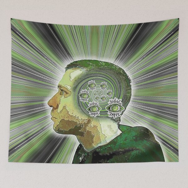 Item preview, ProcessTunnel/Green designed and sold by Klaus Bremner (Autotelic Art).