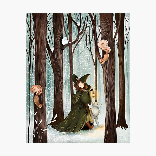 Item preview, Flora Hillflower Illustration  designed and sold by Artofstephmarie.