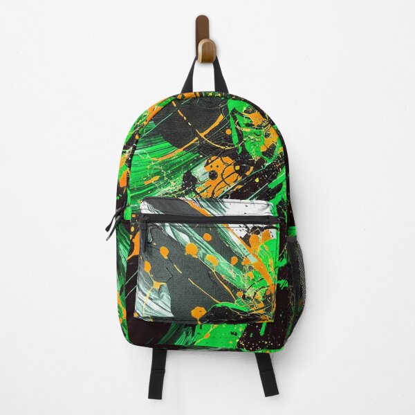 Item preview, Abstract Explosion - Green, Orange designed and sold by Exodoi.