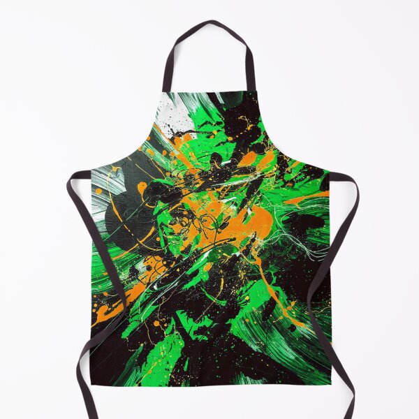 Item preview, Abstract Explosion - Green, Orange designed and sold by Exodoi.
