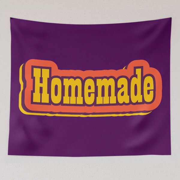 Item preview, Homemade Retro Typography designed and sold by ArtNoveltee.
