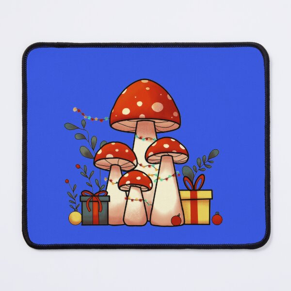 Item preview, Festive Fungi - Christmas Mushroom Trees with Lights designed and sold by Rawecz Studio.