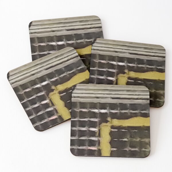 Item preview, Metallic Yellow Grid designed and sold by ontological.