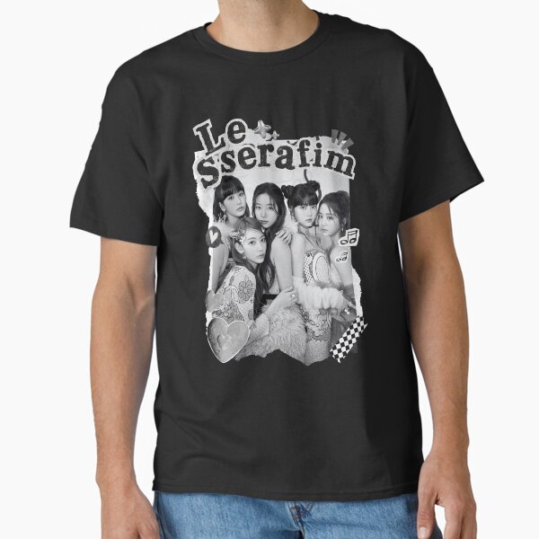 LE SSERAFIM IM FEARLESS Tシャツ XL Le Sserafim Fearless T-Shirts for Sale | Redbubble