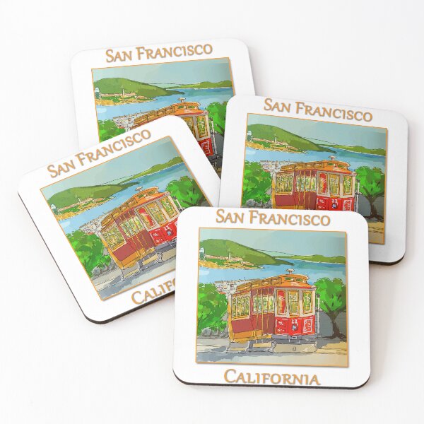 Item preview, Cute Street cars in San Francisco California designed and sold by welshdesigns.