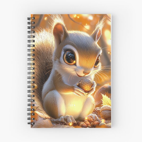 Item preview, Red squirrel, Orange Leaves designed and sold by silp159.