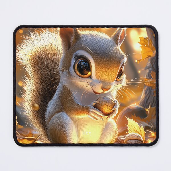 Item preview, Red squirrel, Orange Leaves designed and sold by silp159.