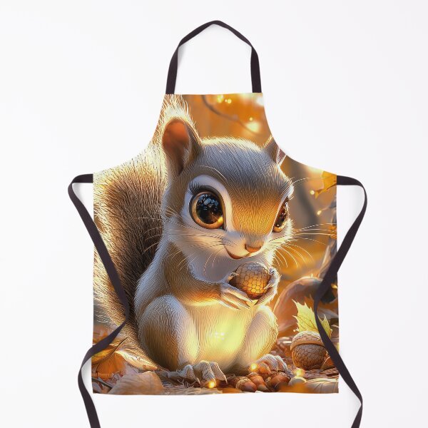 Item preview, Red squirrel, Orange Leaves designed and sold by silp159.