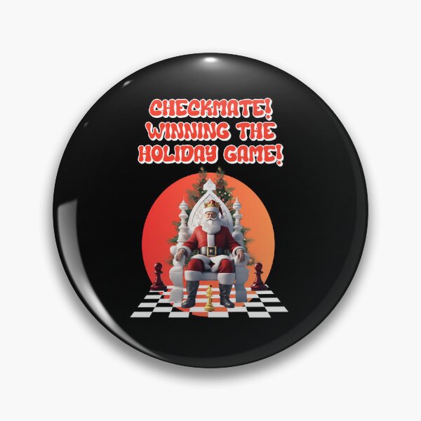 Item preview, Checkmate! Winning The Holiday Game! Santa Claus Christmas Design designed and sold by signshirtz.