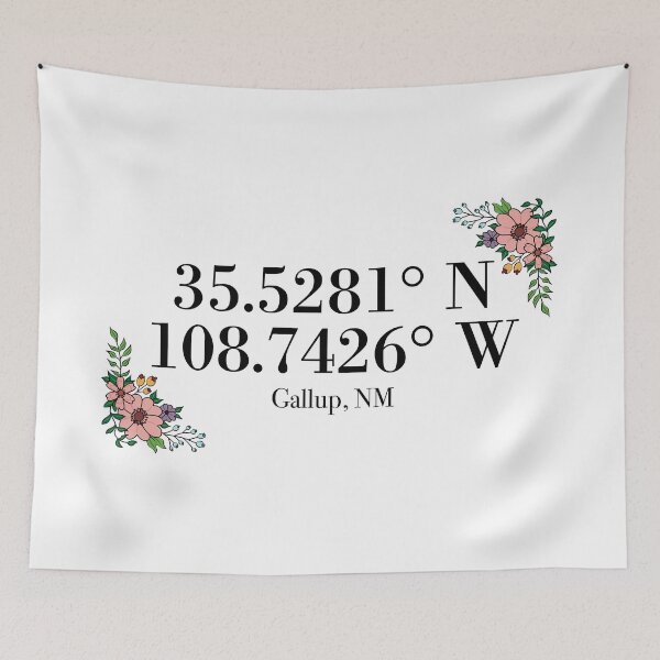 Item preview, Gallup, NM Coordinates designed and sold by mynameisliana.