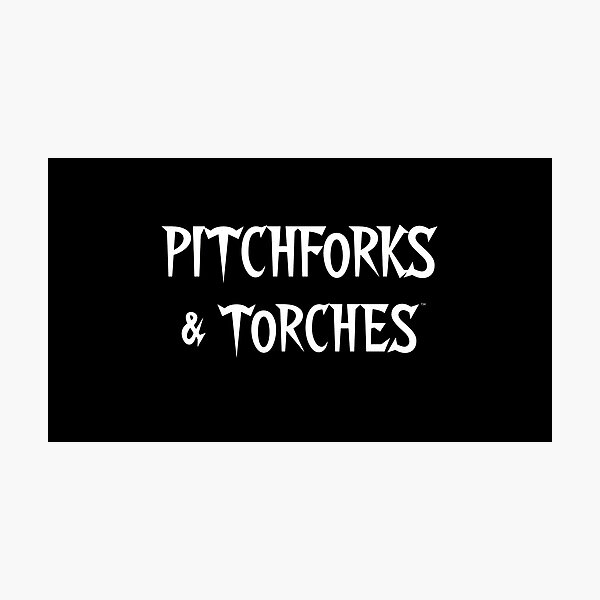 Item preview, Horcas y antorchas tm - con pinchos designed and sold by Pitchforks & Torches TM.