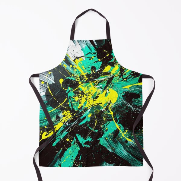 Item preview, Abstract Explosion - Green, Yellow designed and sold by Exodoi.