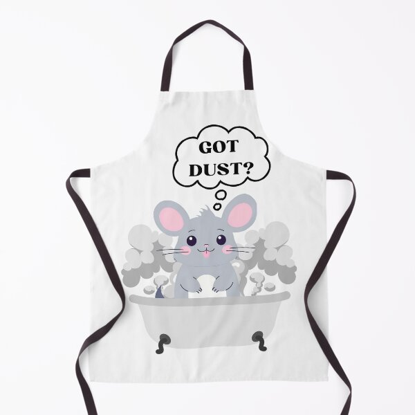 Item preview, Chinchilla in Bathtub asking, "Got Dust?" designed and sold by vwagenet.