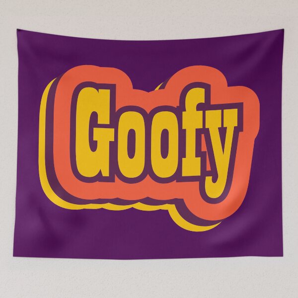 Item preview, Goofy Retro Typography, Colorful Funny Word designed and sold by ArtNoveltee.