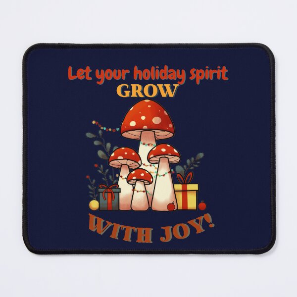 Item preview, Festive Mycology - Let Your Holiday Spirit Grow, with Joy! designed and sold by Rawecz Studio.