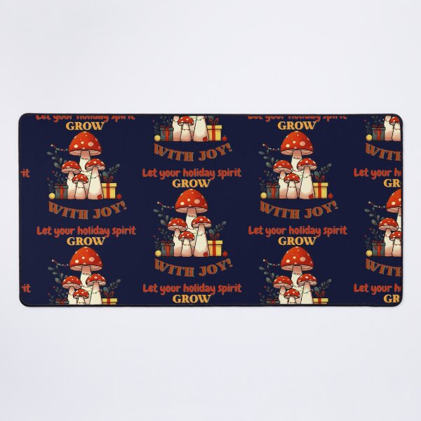 Item preview, Festive Mycology - Let Your Holiday Spirit Grow, with Joy! designed and sold by Rawecz Studio.