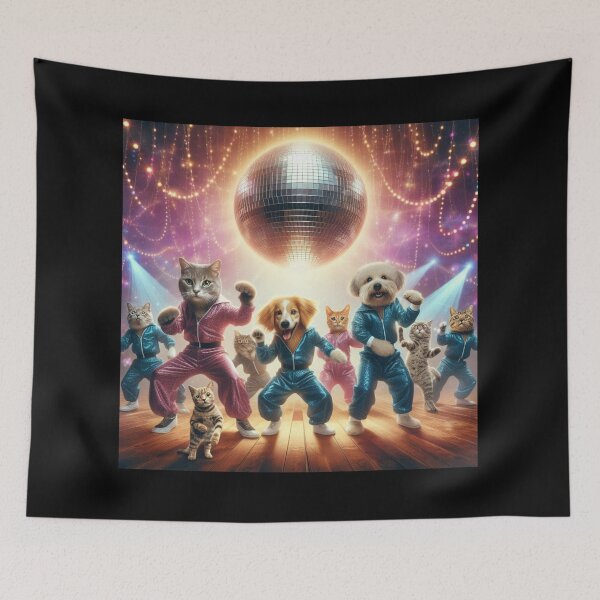Item preview, Pet Disco 5 designed and sold by Sybille-Yates.