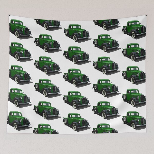 Item preview, Green Ford 1938-9 pickup truck designed and sold by avenueart01.