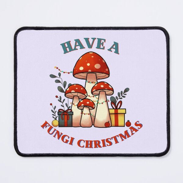 Item preview, Have a Fungi Christmas - Mushroom Trees with Lights designed and sold by Rawecz Studio.