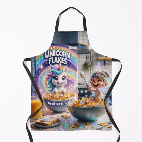 Item preview, UNICORN FLAKES BREAKFAST CEREAL designed and sold by INNERHARMONY2.