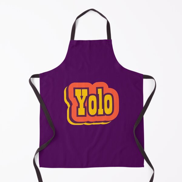 Item preview, Yolo Retro Typography designed and sold by ArtNoveltee.