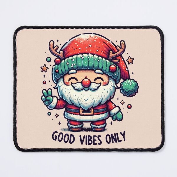 Item preview, Santa Good Vibes Only designed and sold by BassHeadMomma.