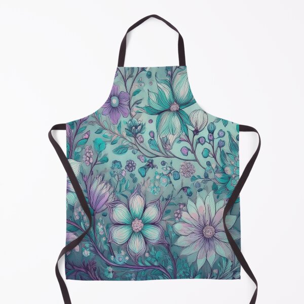 Item preview, Retro Hippie: Blue Flower Child Garden designed and sold by J Marielle Designs.