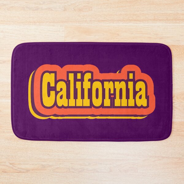 Item preview, California Retro Typography designed and sold by ArtNoveltee.