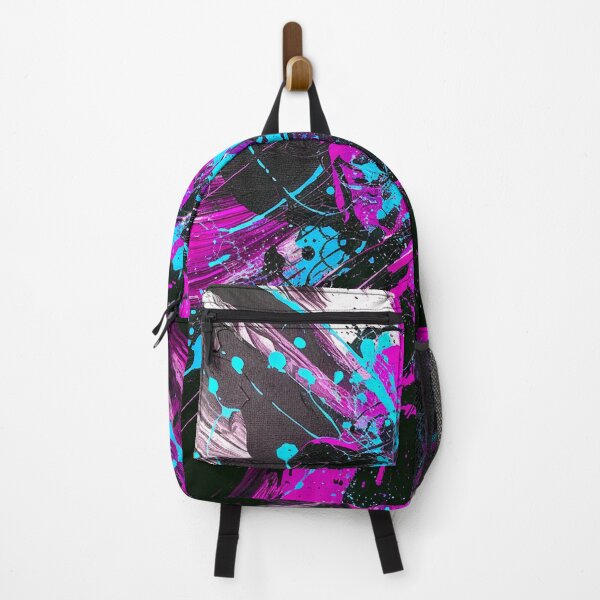 Item preview, Abstract Explosion - Pink, Light Blue designed and sold by Exodoi.