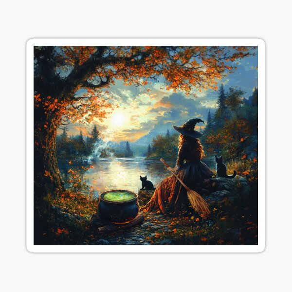 Waiting for the Sun to Set Sticker