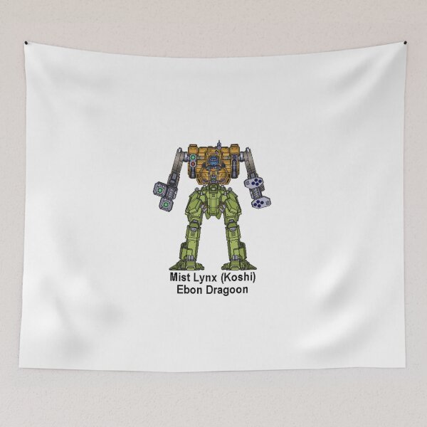 Item preview, Mist Lynx (Koshi) Ebon Dragoon - Clan OmniMech designed and sold by DagleysDesigns.
