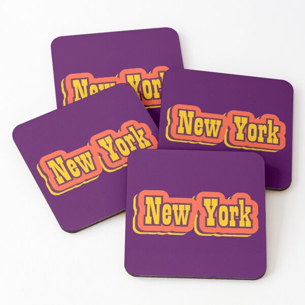 Item preview, New York Retro Typography designed and sold by ArtNoveltee.