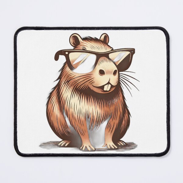 Item preview, Cool Capybara T-shirt Sticker designed and sold by Travelcases.