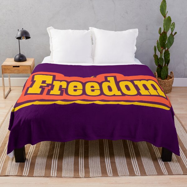Item preview, Freedom Retro Typography designed and sold by ArtNoveltee.