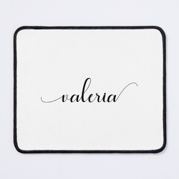 Item preview, Valeria - Custom name on delicate black cursive font designed and sold by To the Lua.