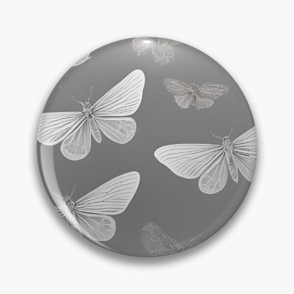 Item preview, Moth Pattern - Moth Design - Grey Moths designed and sold by Urbanwraps.
