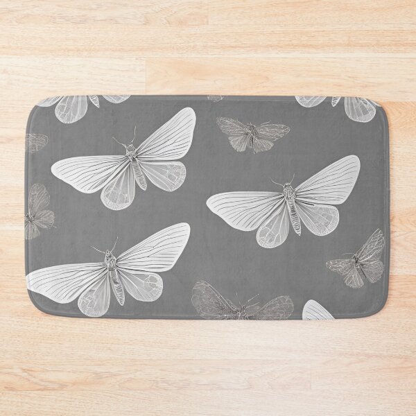 Item preview, Moth Pattern - Moth Design - Grey Moths designed and sold by Urbanwraps.