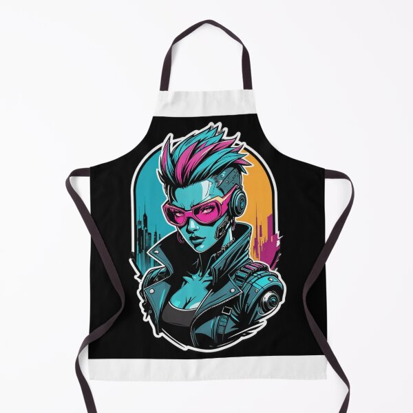 Item preview, Cyber Punk Chick designed and sold by TheJettz.