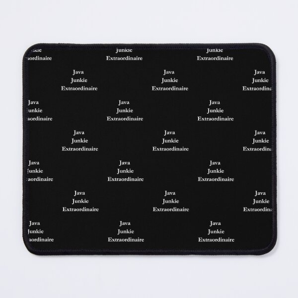 Item preview, Java Junkie Extraordinaire Classic Black Tee designed and sold by GeekySexyCool.