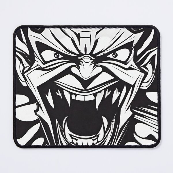 Item preview, Black and White Scary Face designed and sold by UNK-Fatigues.