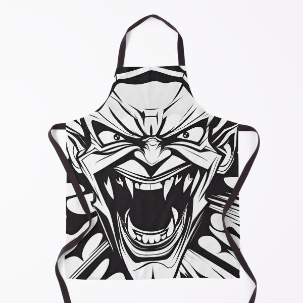 Item preview, Black and White Scary Face designed and sold by UNK-Fatigues.