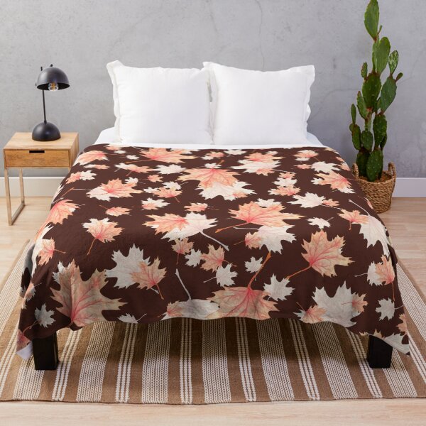 Item preview, Autumn Leaves on Brown designed and sold by BeJolley.