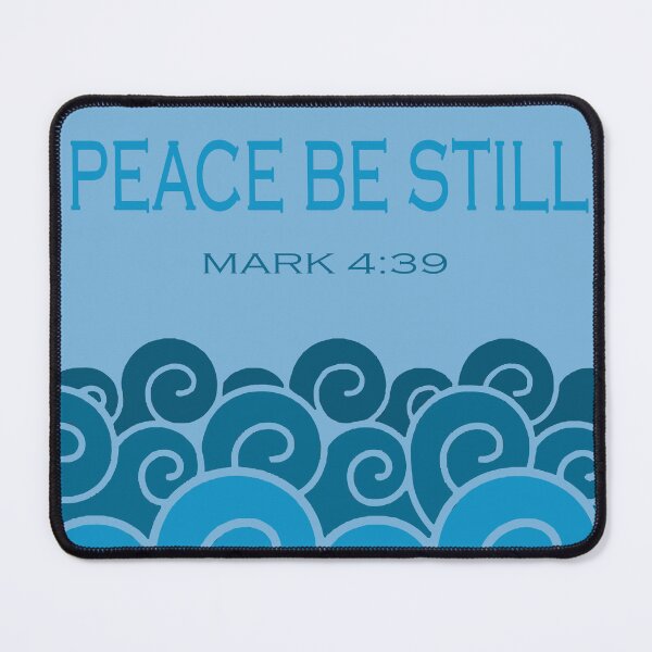 Item preview, Peace Be Still Rebuke Affirmation Prayer Quote Mark 4 39 designed and sold by teenugs.