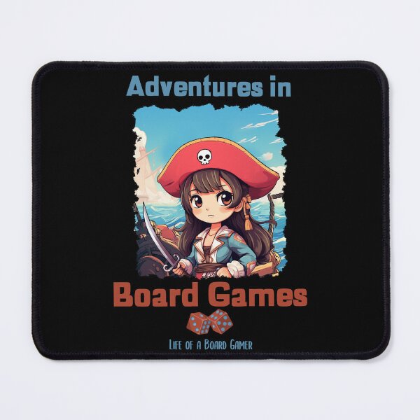 Item preview, Adventures in Board Games Pirate Girl designed and sold by JimDober.