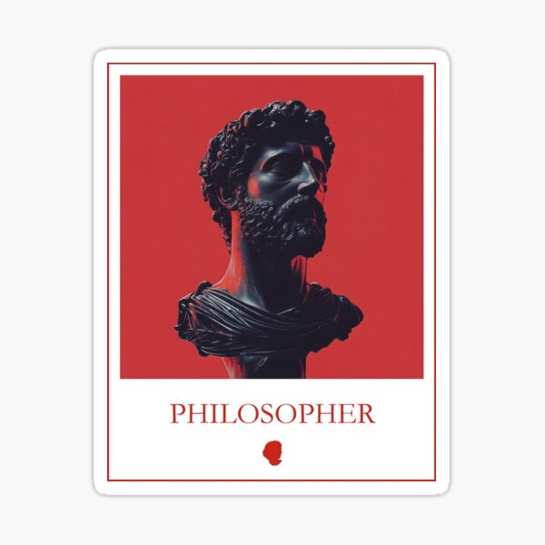Item preview, Marcus Aurelius - Philosopher designed and sold by Call-Me-AV.