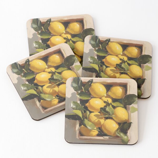 Item preview, Yellow Lemons Still Life designed and sold by trajeado14.